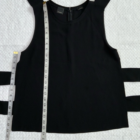 Pinko black tie top - Picture 11 of 12
